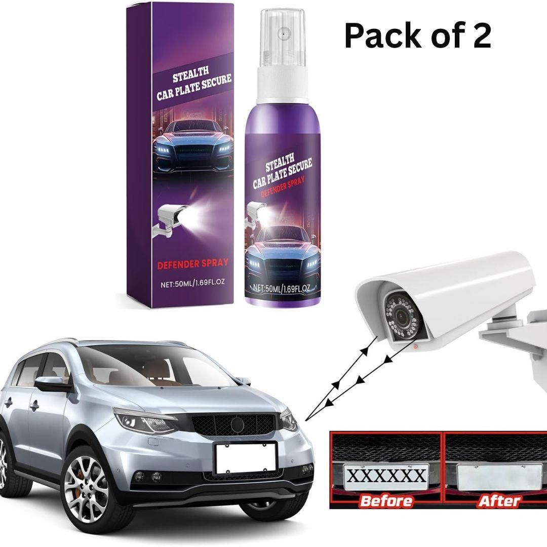 Stealth Car Plate Secure 50Ml  (Pack of 2)